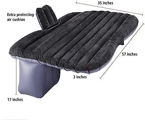 Omoda Inflatable Car Mattress | Back Seat Air Bed for Travel & Road Trips