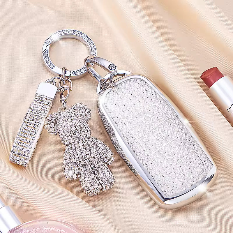Omoda Luxury Diamond Key Cover | Glitter TPU Smart Key Case