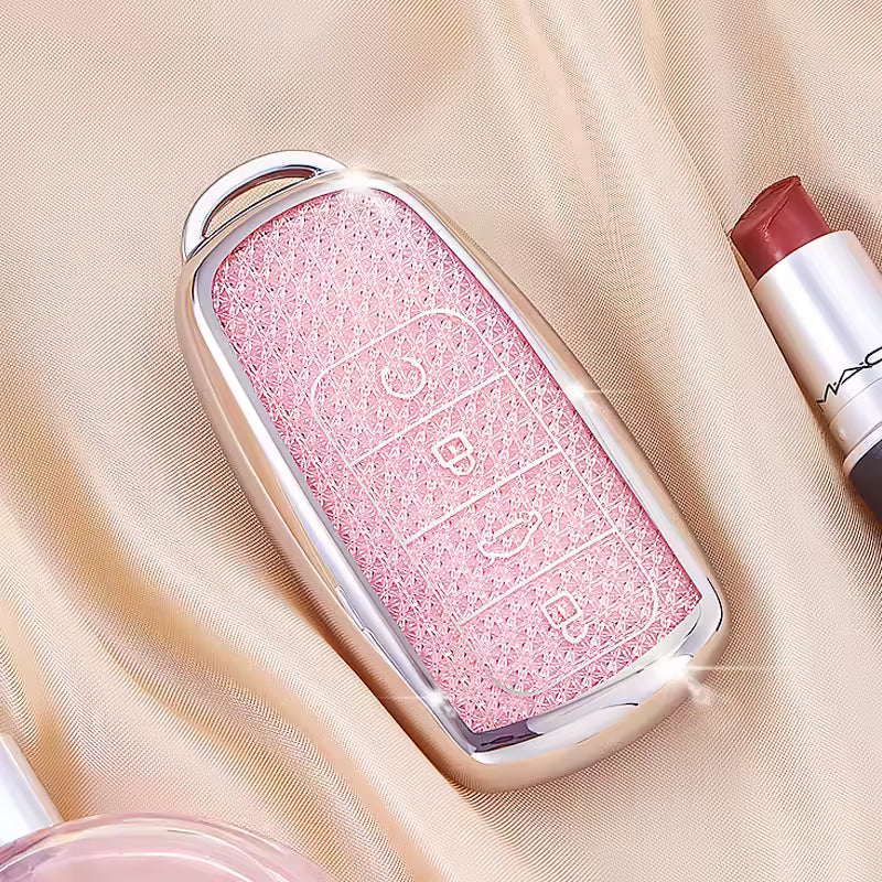 Omoda Luxury Diamond Key Cover | Glitter TPU Smart Key Case