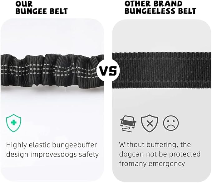 Dog Seat Belt for Car – Adjustable Pet Safety Restraint Strap