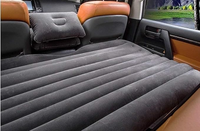 Omoda Inflatable Car Mattress | Back Seat Air Bed for Travel & Road Trips