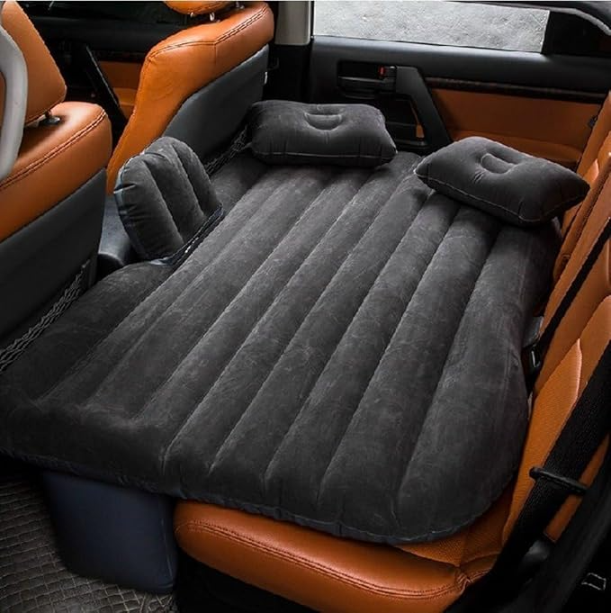 Omoda Inflatable Car Mattress | Back Seat Air Bed for Travel & Road Trips
