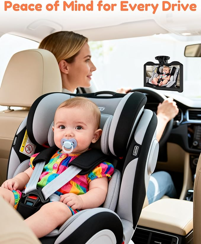 Omoda HD Baby Car Camera Monitor | 7" Display with Night Vision