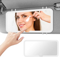 Omoda LED Illuminated Sun Visor Vanity Mirror | USB Rechargeable Makeup Mirror