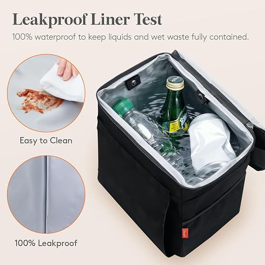 Omoda Car Seat Back Hanging Bin & Storage Organiser | 7.6L Waterproof Car Bin