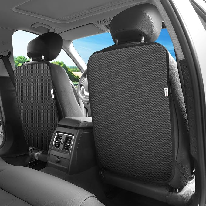 Omoda 2 Pack Car Seat Back Kick Mats | Rear Seat Protectors with Storage Pockets