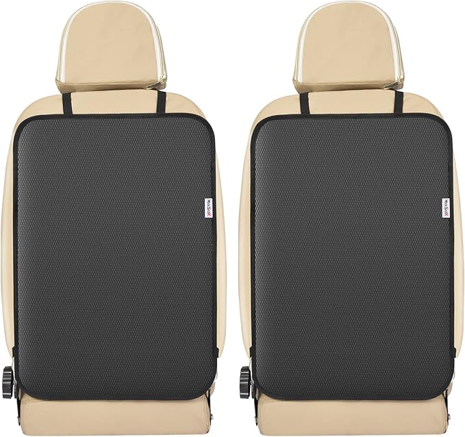 Omoda 2 Pack Car Seat Back Kick Mats | Rear Seat Protectors with Storage Pockets