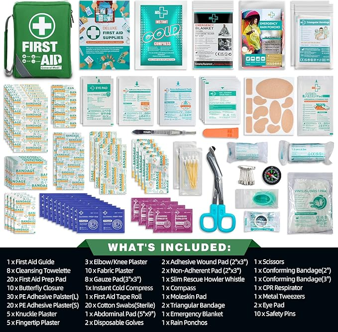 Car First Aid Kit – Emergency Medical Kit for Travel & Road Safety