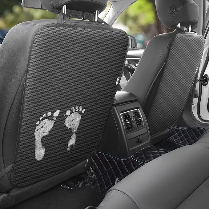 Omoda 2 Pack Car Seat Back Kick Mats | Rear Seat Protectors with Storage Pockets