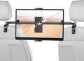 Car Headrest Tablet Holder – Extendable Mount for iPad & Phones (Rear Seat)