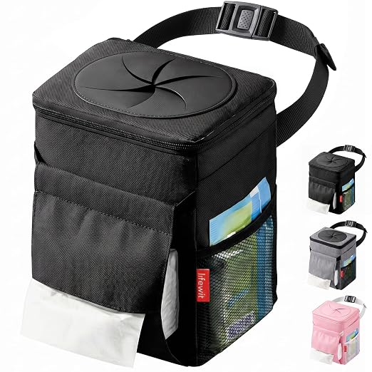 Omoda Car Seat Back Hanging Bin & Storage Organiser | 7.6L Waterproof Car Bin