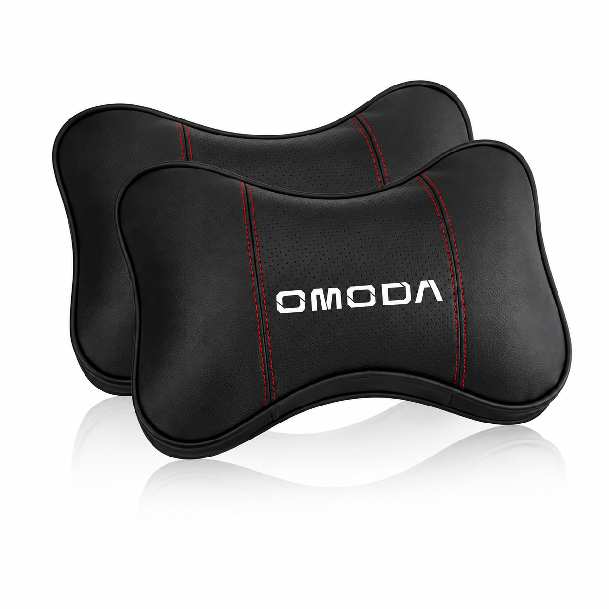 Omoda Car Seat Neck Pillow & Seat Belt Shoulder Pad Set | Comfort Headrest Cushions