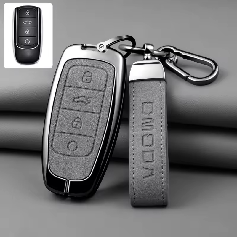 Omoda Smart Key Fob Cover with Keychain | Protective Key Case