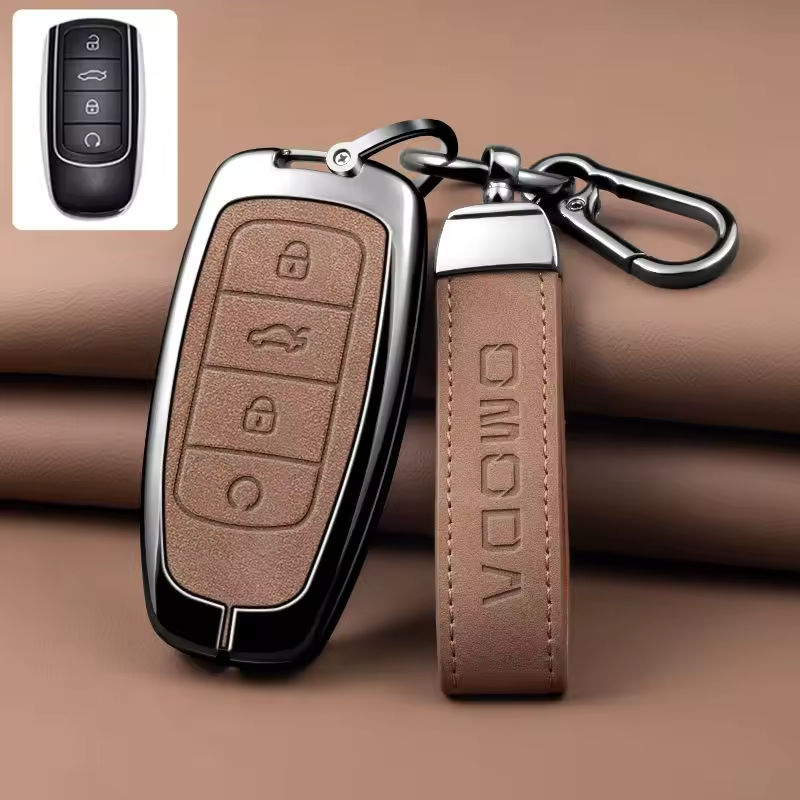 Omoda Smart Key Fob Cover with Keychain | Protective Key Case