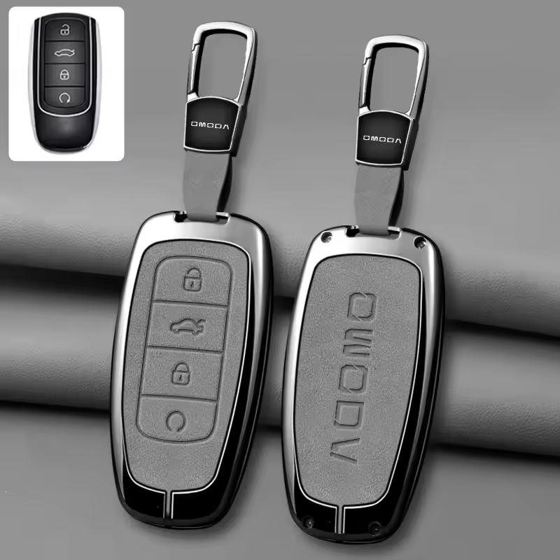 Omoda Smart Key Fob Cover with Keychain | Protective Key Case