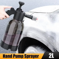 Omoda 2L Hand Pump Foam Sprayer | Snow Foam Car Wash Bottle with 3 Nozzles