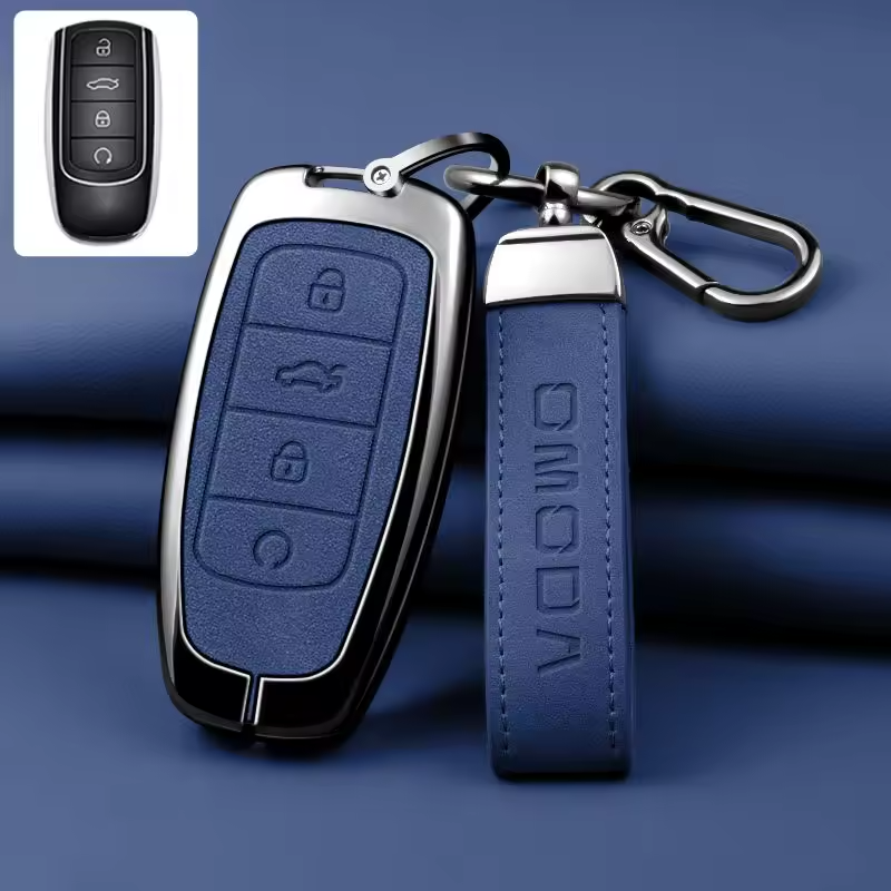 Omoda Smart Key Fob Cover with Keychain | Protective Key Case