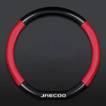 Omoda Steering Wheel Cover | Carbon Fibre Leather Grip Protector
