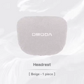 Omoda Suede Headrest Pillow | Breathable Car Neck Support Cushion