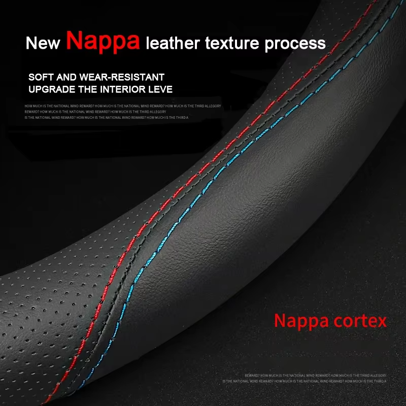 Omoda D-Shape Steering Wheel Cover | Leather Grip Protector