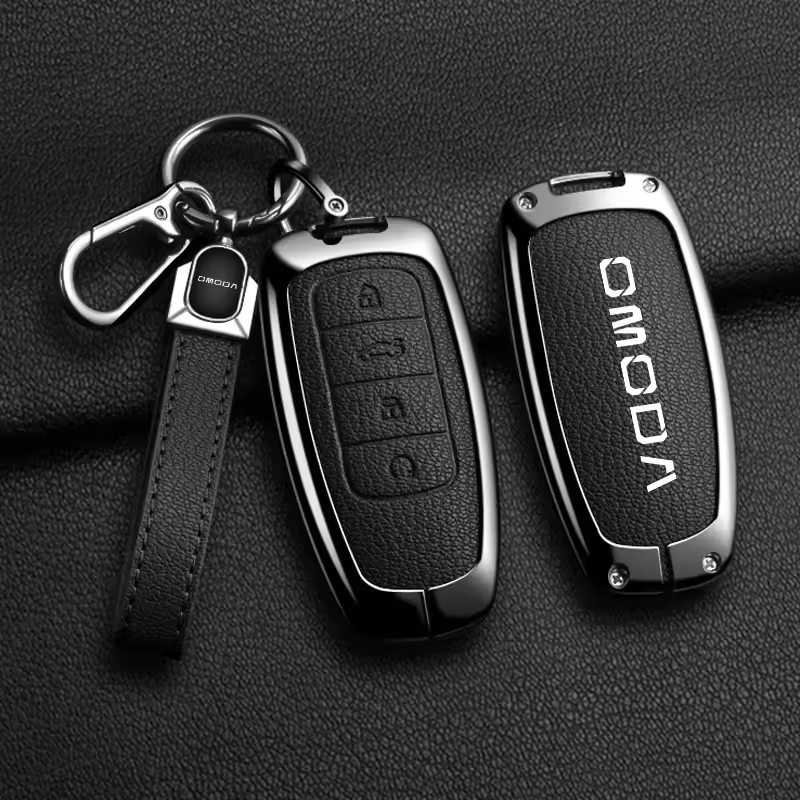 Omoda Key Cover with Keychain for Omoda 5, Omoda E5, Omoda 7 & Omoda 9 | Premium Protective Smart Key Case