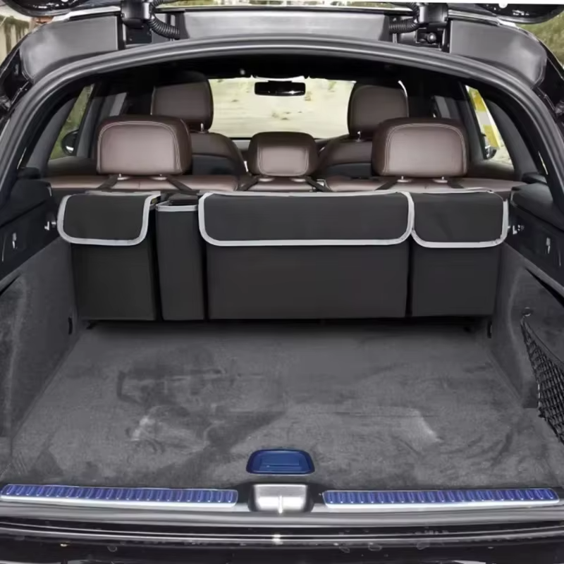 Omoda Oxford Rear Seat Back Organiser | Foldable Multi-Pocket Car Storage
