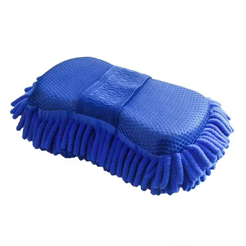 Omoda Microfibre Car Wash Mitt | Chenille Scratch-Free Cleaning Glove