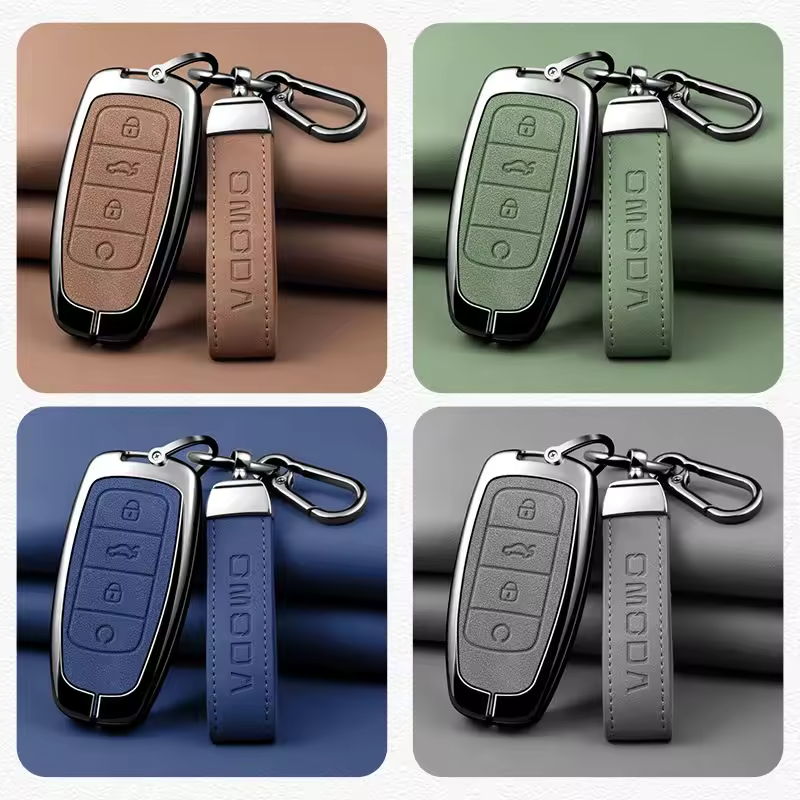 Omoda Smart Key Fob Cover with Keychain | Protective Key Case
