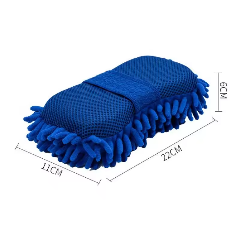 Omoda Microfibre Car Wash Mitt | Chenille Scratch-Free Cleaning Glove