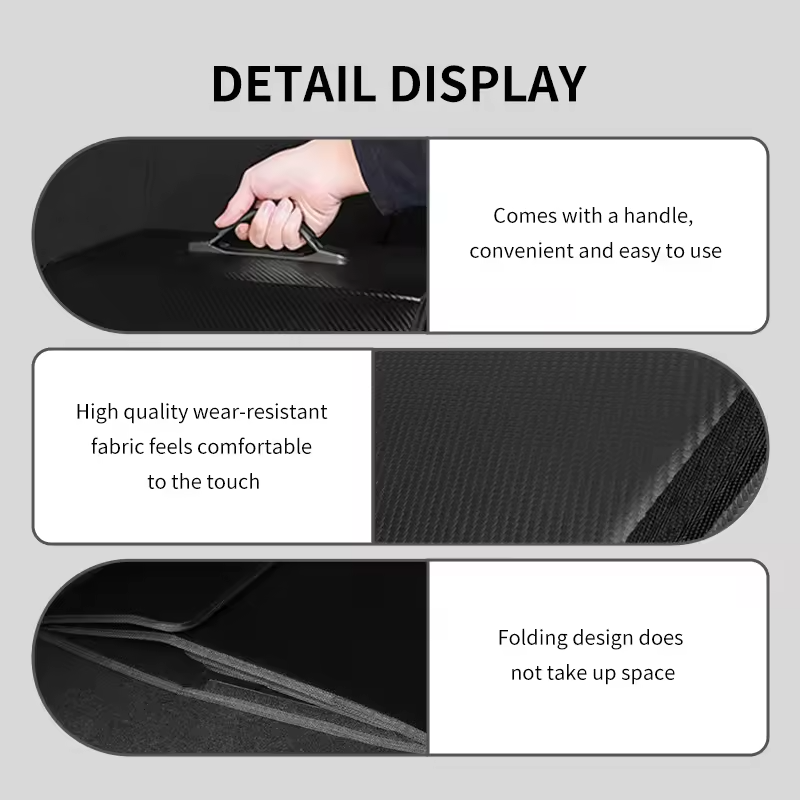 Omoda Boot Storage Box | Leather Collapsible Car Trunk Organiser
