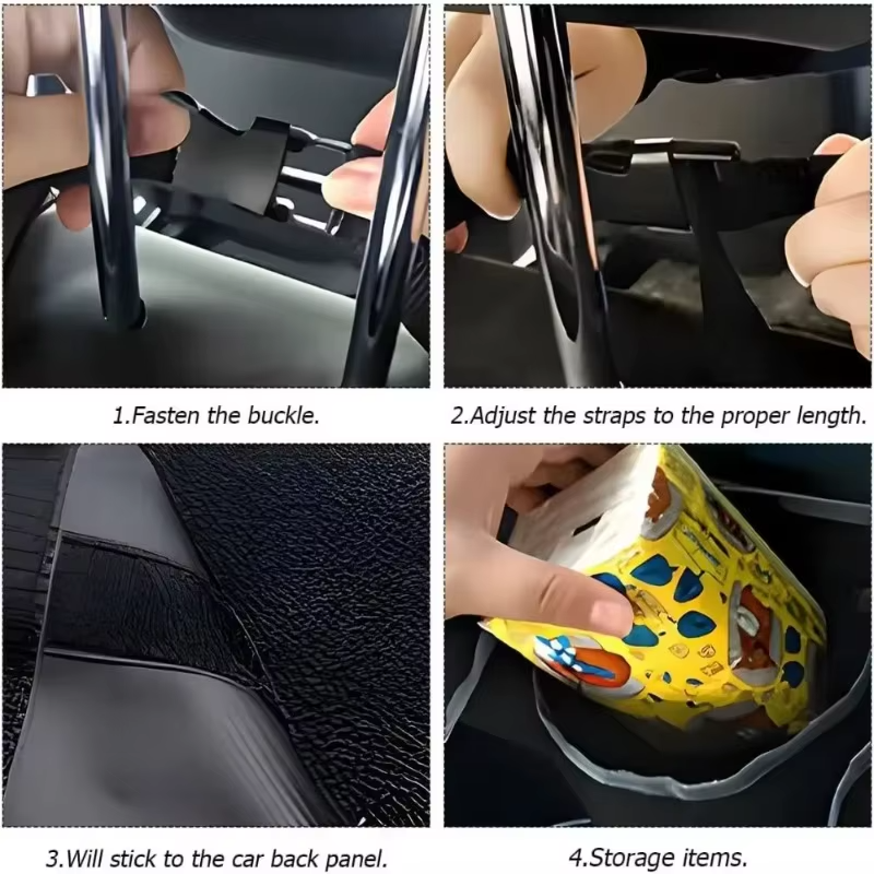 Omoda Oxford Rear Seat Back Organiser | Foldable Multi-Pocket Car Storage