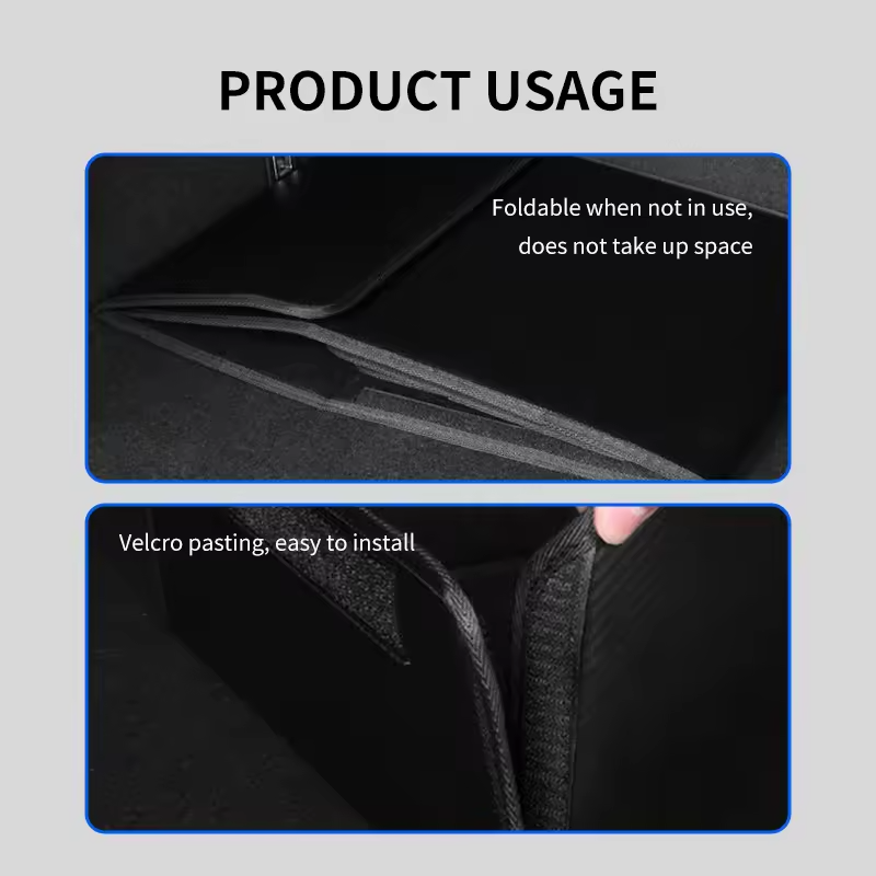 Omoda Boot Storage Box | Leather Collapsible Car Trunk Organiser