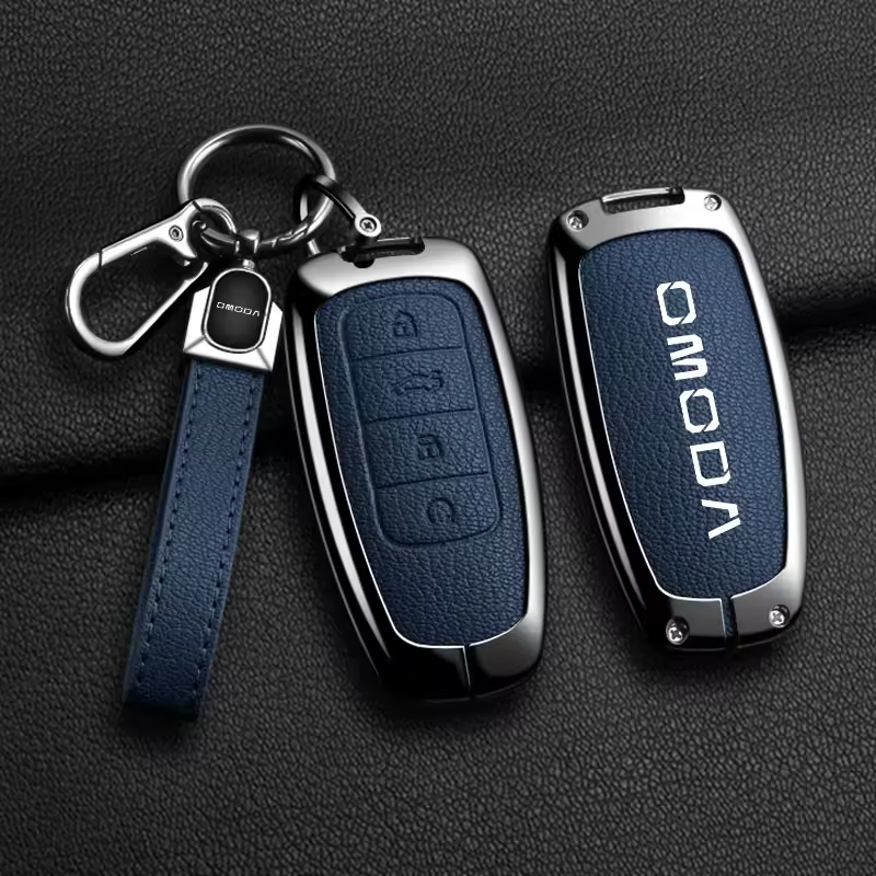 Omoda Key Cover with Keychain for Omoda 5, Omoda E5, Omoda 7 & Omoda 9 | Premium Protective Smart Key Case