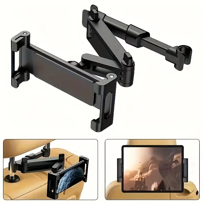 Omoda Rear Seat Tablet & Phone Holder | Adjustable Headrest Mount