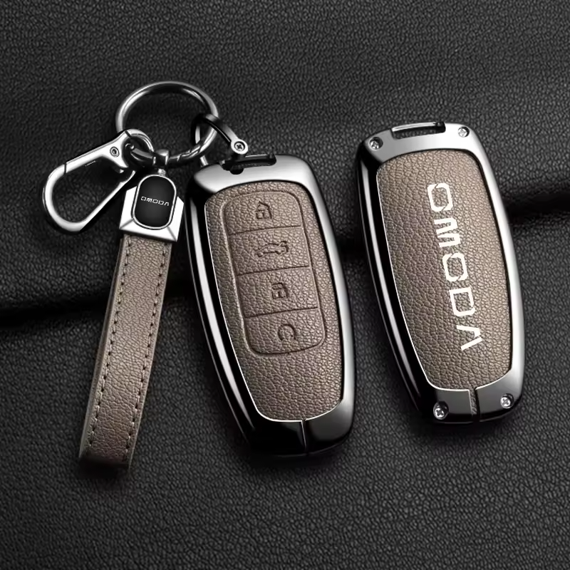 Omoda Key Cover with Keychain for Omoda 5, Omoda E5, Omoda 7 & Omoda 9 | Premium Protective Smart Key Case
