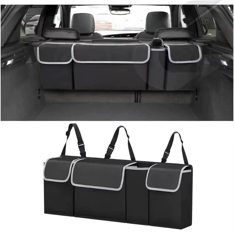 Omoda Oxford Rear Seat Back Organiser | Foldable Multi-Pocket Car Storage