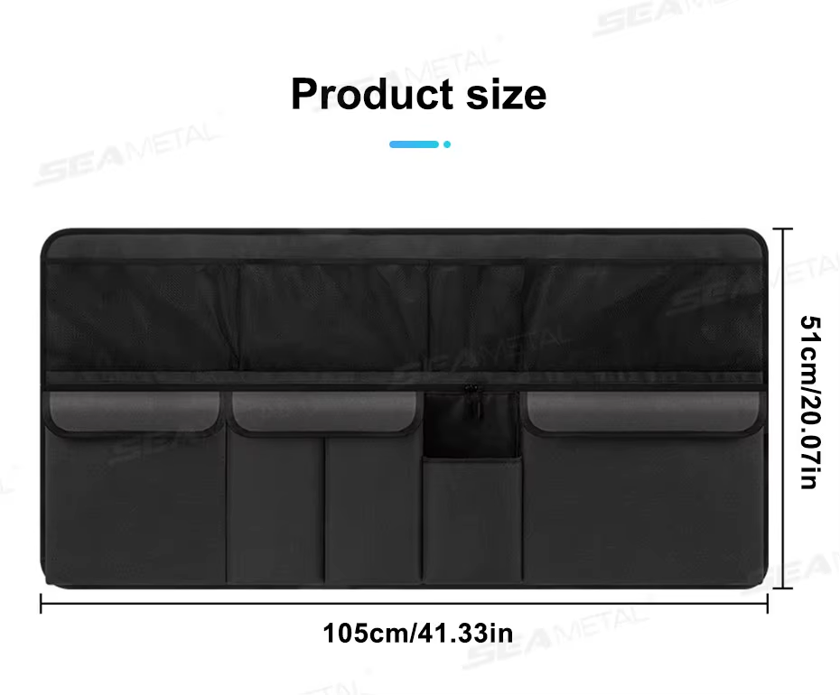 Omoda Foldable Car Trunk Hanging Storage Bag | Rear Seat Back Organiser
