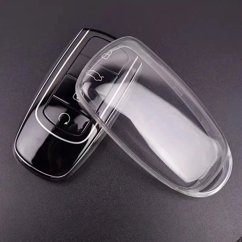 Omoda Clear Key Cover with Keychain | Protective Smart Key Case